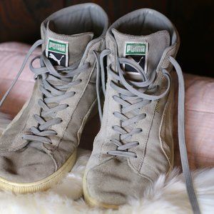 Puma Suede High Tops (size 10.5)